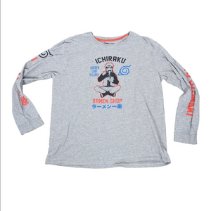 Naruto Ichiraku Ramen Shop Long Sleeve Tshirt Extra Large